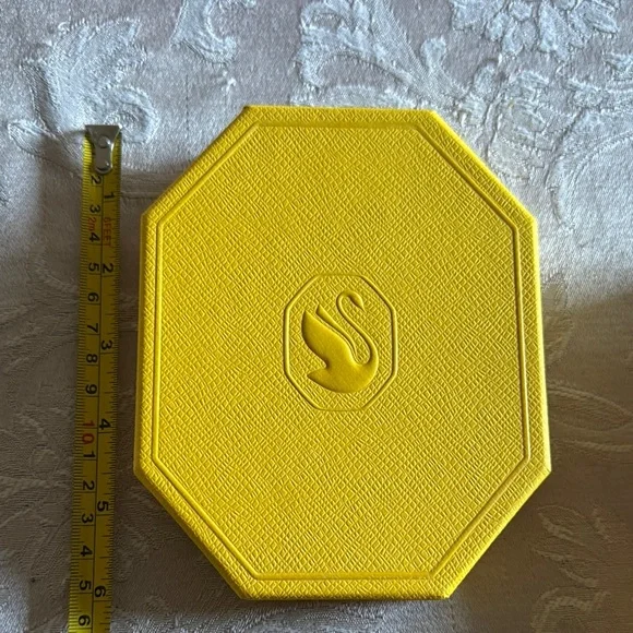 Swarovski Yellow Octagonal Jewelry Box - Picture 3 of 8